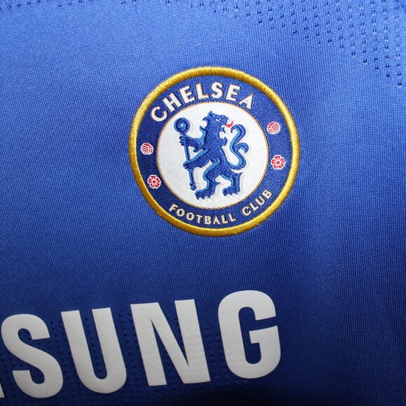 new Adidas CHELSEA 2010-11 home shirt Men's Small soccer jersey Samsung P95896 - Picture 8 of 12